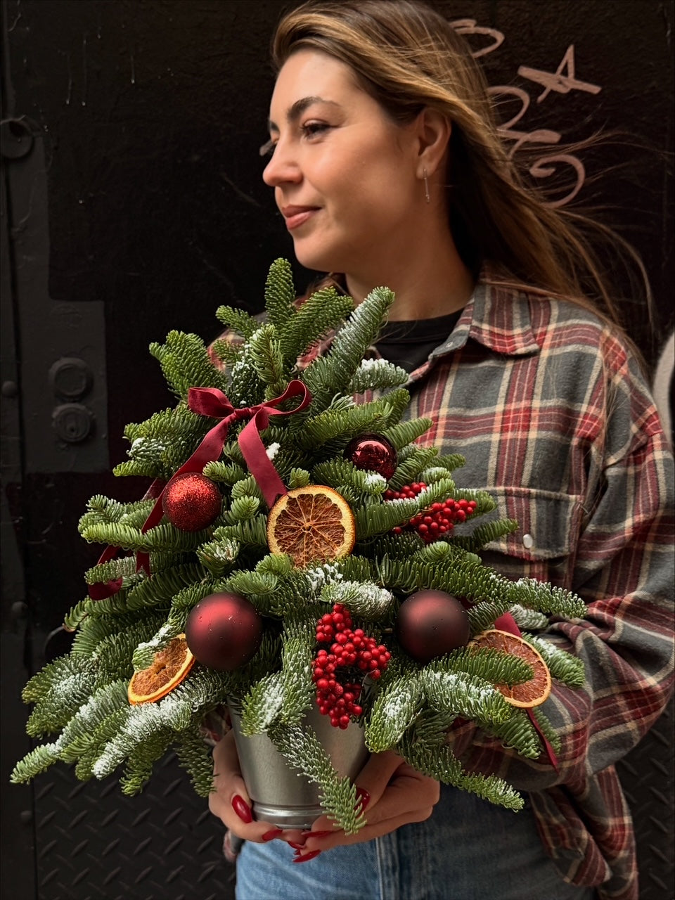 Cranberry Spice Mini Tree