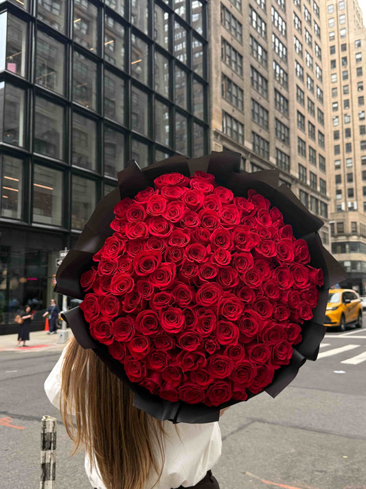 100 Red Roses